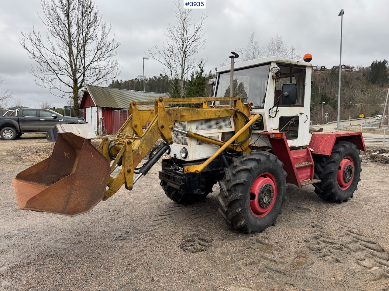 1977 MB Trac 800 Mercedes-Benz w/front loader - Traktor: billede 2 1977 MB Trac 800 Mercedes-Benz w/front loader - Traktor: billede 2