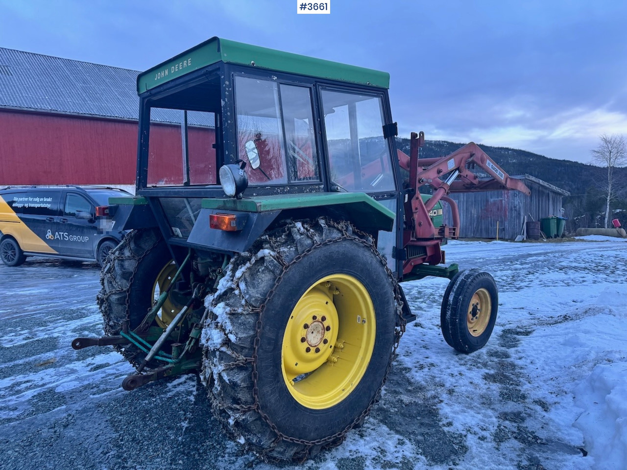 1980 John Deere 1140 Synchron w/ Front loader and bucket - Traktor: billede 5 1980 John Deere 1140 Synchron w/ Front loader and bucket - Traktor: billede 5