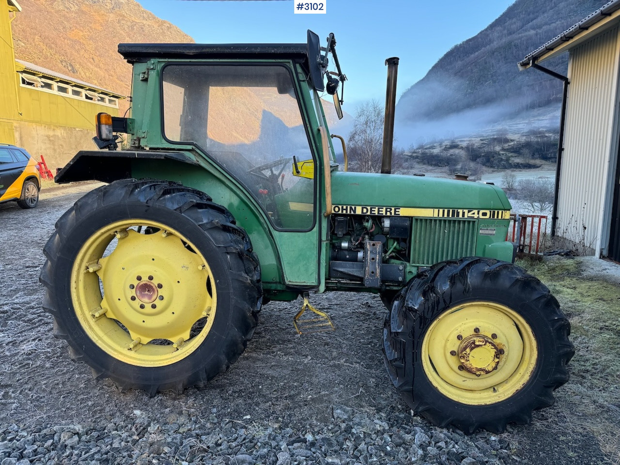 1981 John Deere 1140 Synchron with front loader - Traktor: billede 4 1981 John Deere 1140 Synchron with front loader - Traktor: billede 4