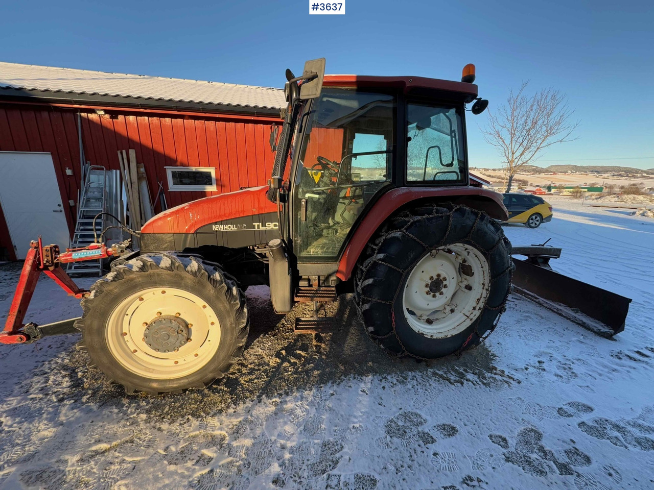 1999 New Holland TL90 with chain for sale! - Traktor: billede 3 1999 New Holland TL90 with chain for sale! - Traktor: billede 3