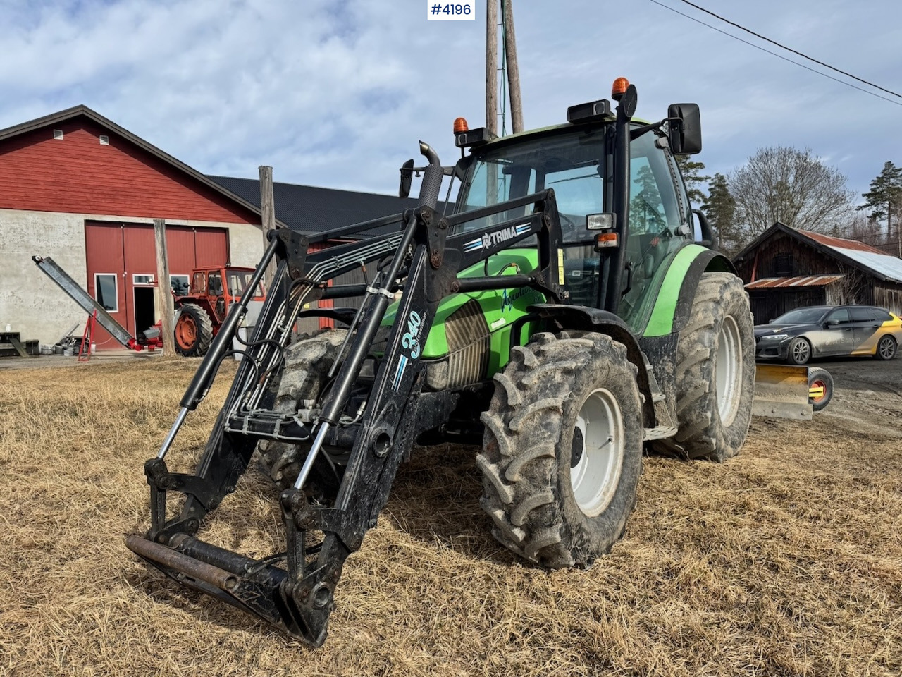 2001 Deutz-fahr Agrotron 85 w/ Front loader. 4450 hours! - Traktor: billede 2 2001 Deutz-fahr Agrotron 85 w/ Front loader. 4450 hours! - Traktor: billede 2