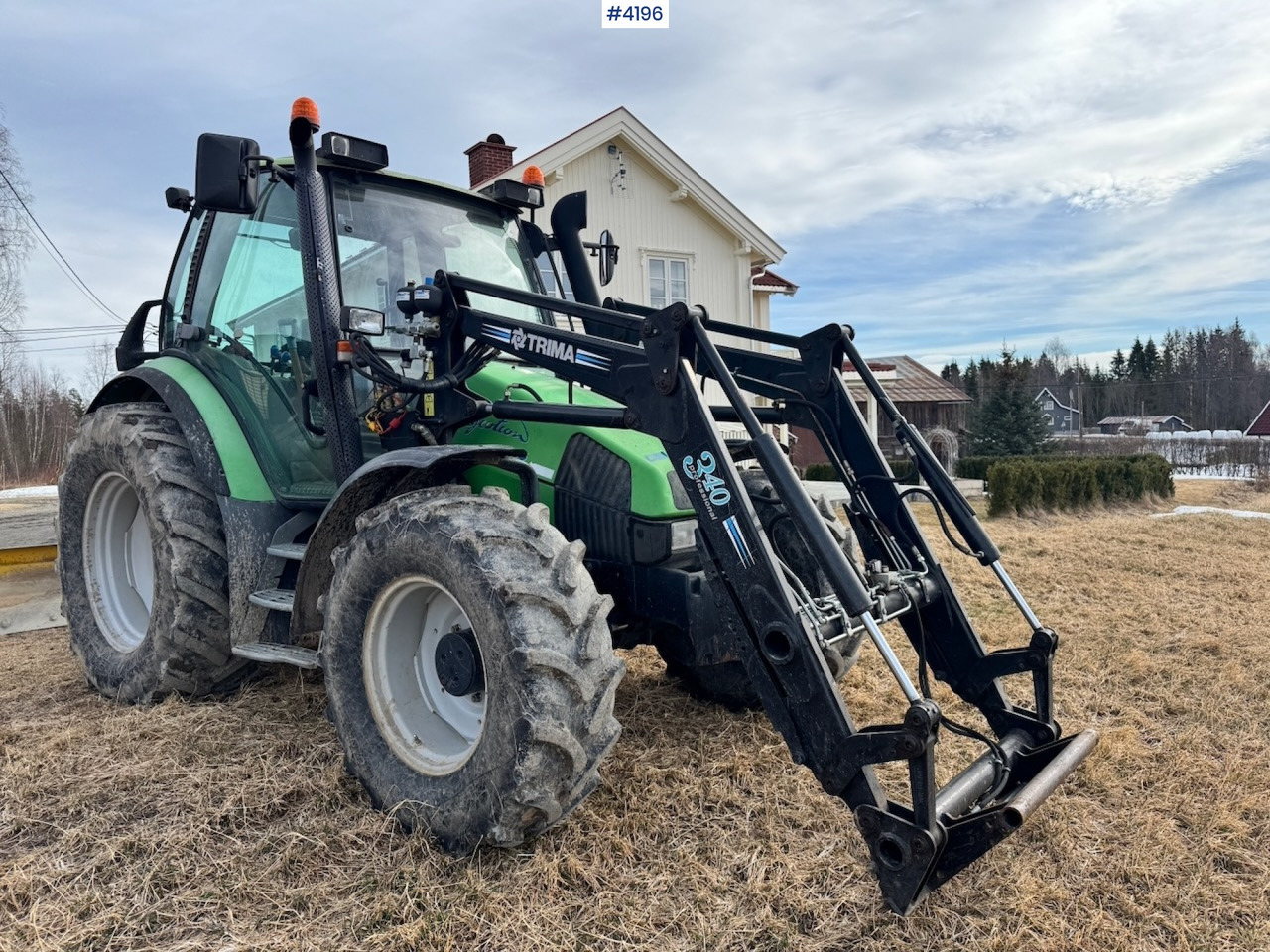 2001 Deutz-fahr Agrotron 85 w/ Front loader. 4450 hours! - Traktor: billede 1 2001 Deutz-fahr Agrotron 85 w/ Front loader. 4450 hours! - Traktor: billede 1