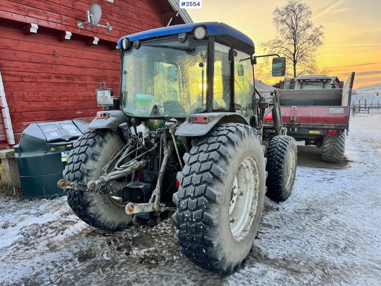2003 New Holland TN75D 4x4 w/ Front Loader. 4000 hours! - Traktor: billede 4 2003 New Holland TN75D 4x4 w/ Front Loader. 4000 hours! - Traktor: billede 4