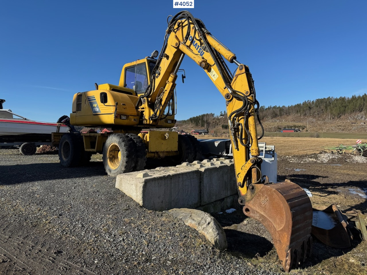 2004 Komatsu PW 110R - Gravemaskine: billede 1 2004 Komatsu PW 110R - Gravemaskine: billede 1