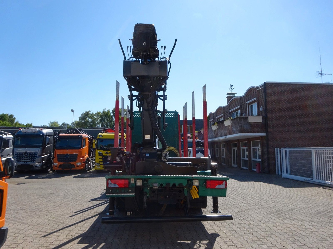 MAN 33.560 TGX mit TAJFUN L150Z Holzladekran 6x4 - Tømmerbil, Lastbil med kran: billede 5 MAN 33.560 TGX mit TAJFUN L150Z Holzladekran 6x4 - Tømmerbil, Lastbil med kran: billede 5