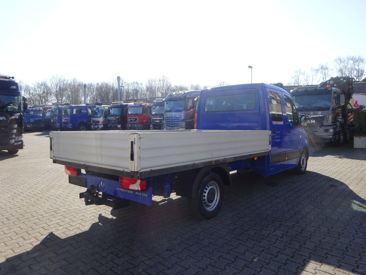 Mercedes-Benz Sprinter 314 CDI Pritsche Doppelkabiene 4x2 - Ladbil, Mandskabsbil: billede 5 Mercedes-Benz Sprinter 314 CDI Pritsche Doppelkabiene 4x2 - Ladbil, Mandskabsbil: billede 5