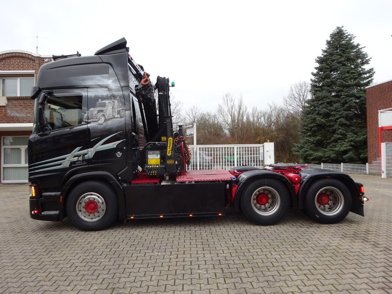 Scania R650 V8 SZM + PK19001SLD Kran Scania R650 V8 SZM + PK19001SLD Kran - Lastbil med kran, Trækker: billede 3 Scania R650 V8 SZM + PK19001SLD Kran Scania R650 V8 SZM + PK19001SLD Kran - Lastbil med kran, Trækker: billede 3