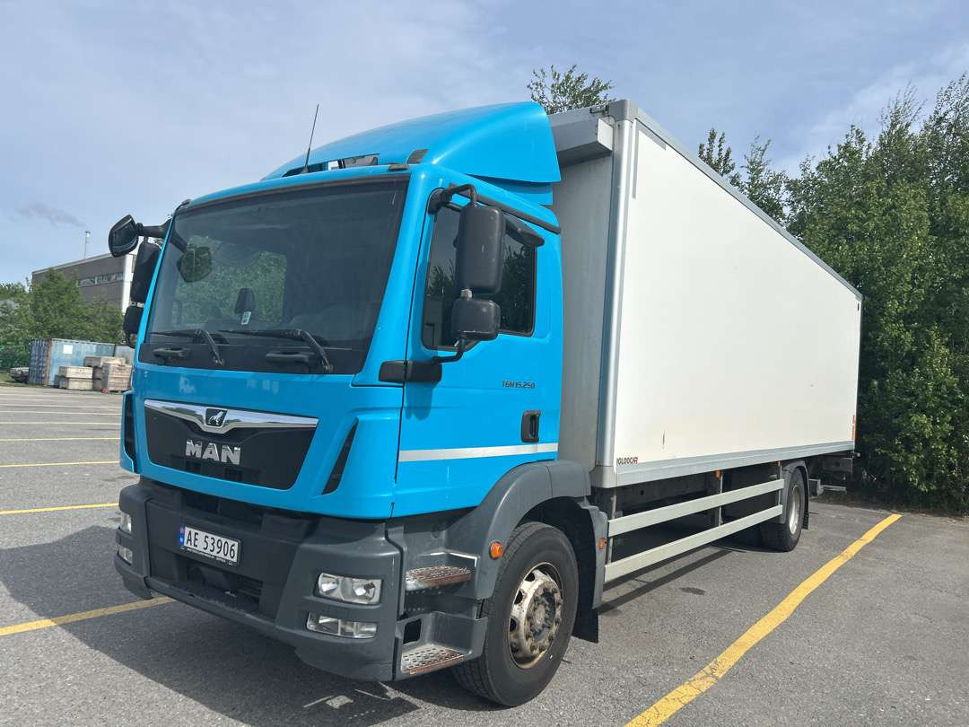 2018 Skapbil MAN TGM 15.250 EU-Godkjent. Euro 6 - Lastbil varevogn: billede 1 2018 Skapbil MAN TGM 15.250 EU-Godkjent. Euro 6 - Lastbil varevogn: billede 1