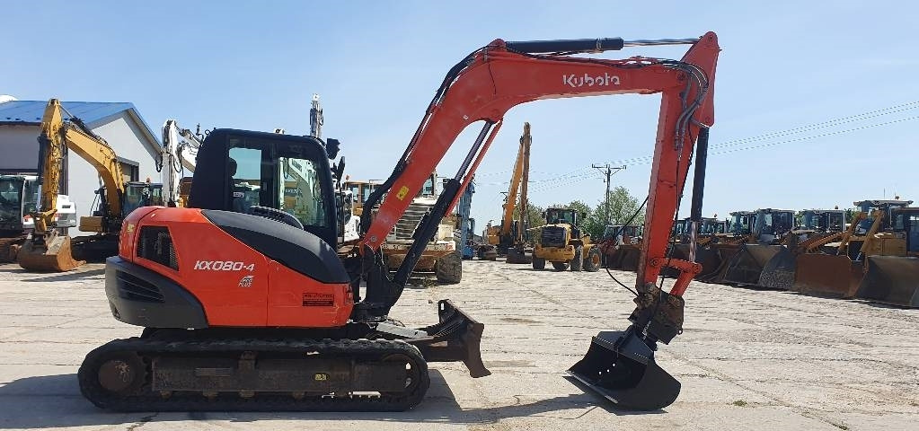 Kubota KX 080-4 - Minigravemaskine: billede 5 Kubota KX 080-4 - Minigravemaskine: billede 5