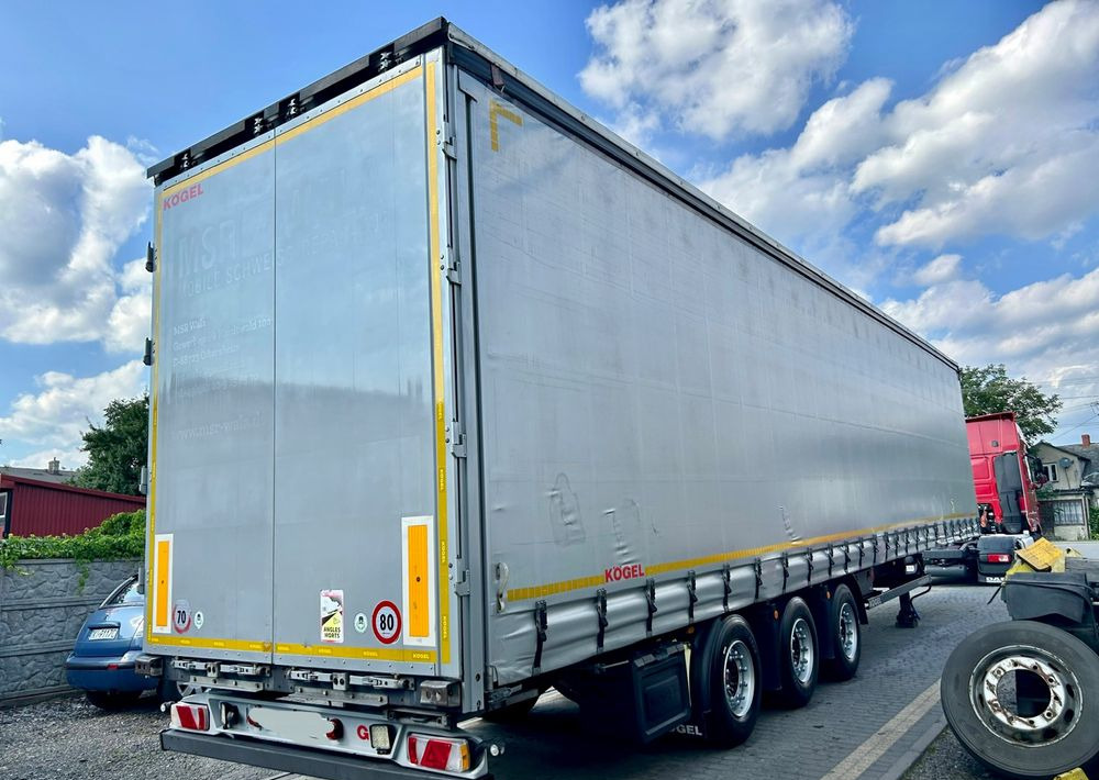 Kögel MEGA 2019 OPONY 80% SAF PODNOSZONA OŚ PODNOSZONY DACH / OD PIERWSZEGO WŁAŚCICIELA - Gardintrailer: billede 4 Kögel MEGA 2019 OPONY 80% SAF PODNOSZONA OŚ PODNOSZONY DACH / OD PIERWSZEGO WŁAŚCICIELA - Gardintrailer: billede 4