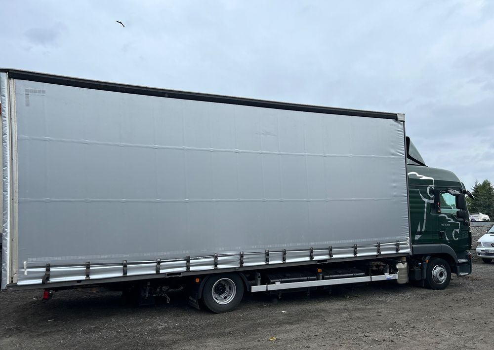 MAN TGL 12.250 GLOB UNIKAT z Niemiec BDF firanka / AUTOMAT HAK / EURO 6 / BDF 7.40 wysoki / MICHELIN 80% - Lastbil med presenning: billede 5 MAN TGL 12.250 GLOB UNIKAT z Niemiec BDF firanka / AUTOMAT HAK / EURO 6 / BDF 7.40 wysoki / MICHELIN 80% - Lastbil med presenning: billede 5