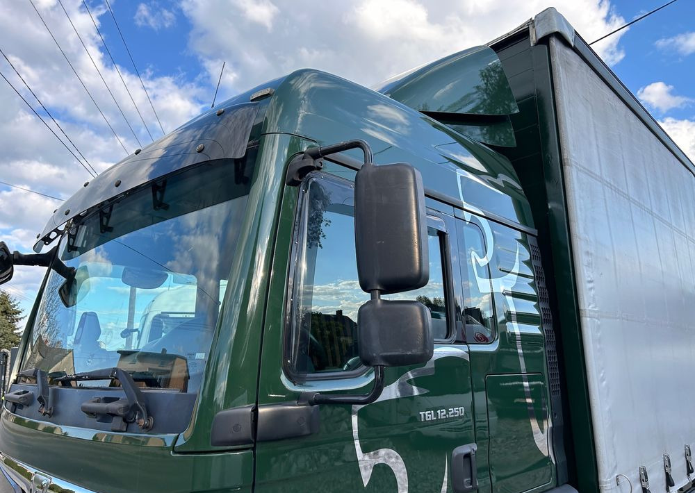 MAN TGL 12.250 GLOB UNIKAT z Niemiec BDF firanka / AUTOMAT HAK / EURO 6 / BDF 7.40 wysoki / MICHELIN 80% - Lastbil med presenning: billede 2 MAN TGL 12.250 GLOB UNIKAT z Niemiec BDF firanka / AUTOMAT HAK / EURO 6 / BDF 7.40 wysoki / MICHELIN 80% - Lastbil med presenning: billede 2
