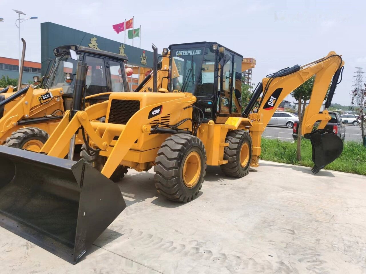 Caterpillar 420F - Gravelæssemaskine: billede 5 Caterpillar 420F - Gravelæssemaskine: billede 5