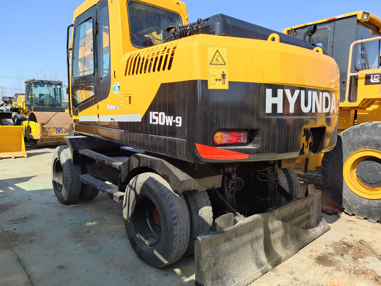 Hyundai R150W-9 - Hjulgravemaskine: billede 2 Hyundai R150W-9 - Hjulgravemaskine: billede 2