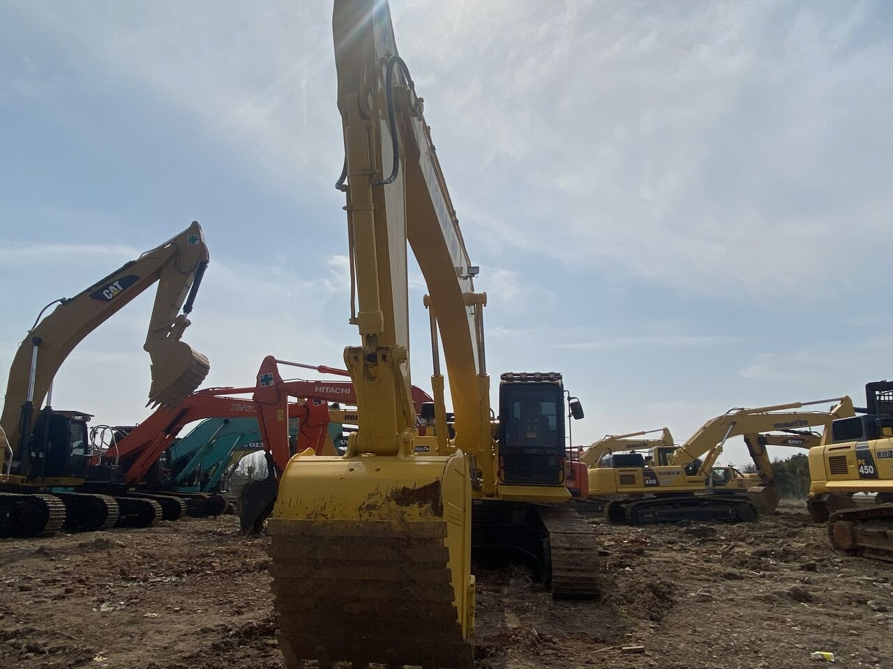 Komatsu PC350 - Bæltegravemaskine: billede 4 Komatsu PC350 - Bæltegravemaskine: billede 4