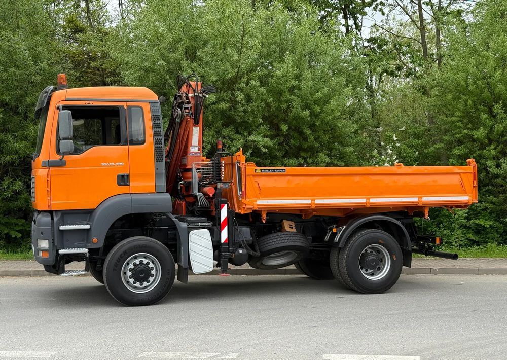 Leje en  MAN * MAN 18 480 * KIPER WYWROTKA * 4x4 * HDS ATLAS 85* STAN BARDZO DOBRY * Sprowadzony MAN * MAN 18 480 * KIPER WYWROTKA * 4x4 * HDS ATLAS 85* STAN BARDZO DOBRY * Sprowadzony: billede 19