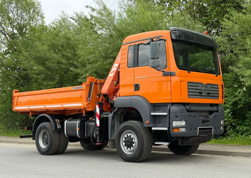 MAN * MAN 18 480 * KIPER WYWROTKA * 4x4 * HDS ATLAS 85* STAN BARDZO DOBRY * Sprowadzony - Tipvogn lastbil: billede 2 MAN * MAN 18 480 * KIPER WYWROTKA * 4x4 * HDS ATLAS 85* STAN BARDZO DOBRY * Sprowadzony - Tipvogn lastbil: billede 2