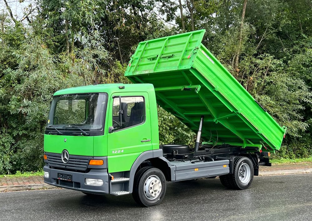 Mercedes-Benz * MERCEDES ATEGO 1224 KIPER * WYWROTKA MEILLER x3 BARDZO DOBRY STAN - Tipvogn lastbil: billede 1 Mercedes-Benz * MERCEDES ATEGO 1224 KIPER * WYWROTKA MEILLER x3 BARDZO DOBRY STAN - Tipvogn lastbil: billede 1