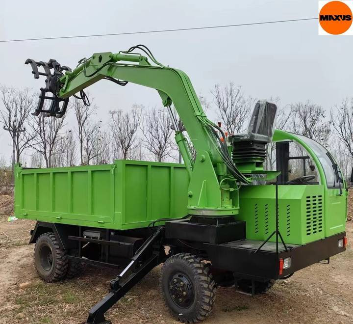 Ny Skovvogn NEW MAXUS 14 TON Trailer 7.8m Crane Warranty up to 10 YEARS | НОВА Прицепа 14 ТОН Кран 7,8 м MAXUS Гарантія до 10 РОКІВ: billede 11