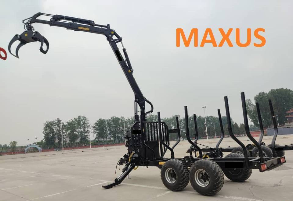 Ny Skovvogn NEW MAXUS 14 TON Trailer 7.8m Crane Warranty up to 10 YEARS | НОВА Прицепа 14 ТОН Кран 7,8 м MAXUS Гарантія до 10 РОКІВ: billede 7