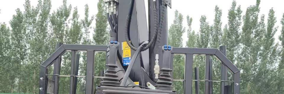 Ny Skovvogn NEW MAXUS 14 TON Trailer 7.8m Crane Warranty up to 10 YEARS | НОВА Прицепа 14 ТОН Кран 7,8 м MAXUS Гарантія до 10 РОКІВ: billede 8