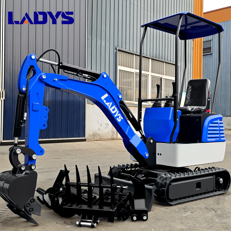 LADYS DY12Pro Mini Excavator Kubota Engine Euro 5/EPA/CE Mini Excavator Digger Miniexcavadora Mini Excavator For Sale - Bæltegravemaskine: billede 4 LADYS DY12Pro Mini Excavator Kubota Engine Euro 5/EPA/CE Mini Excavator Digger Miniexcavadora Mini Excavator For Sale - Bæltegravemaskine: billede 4