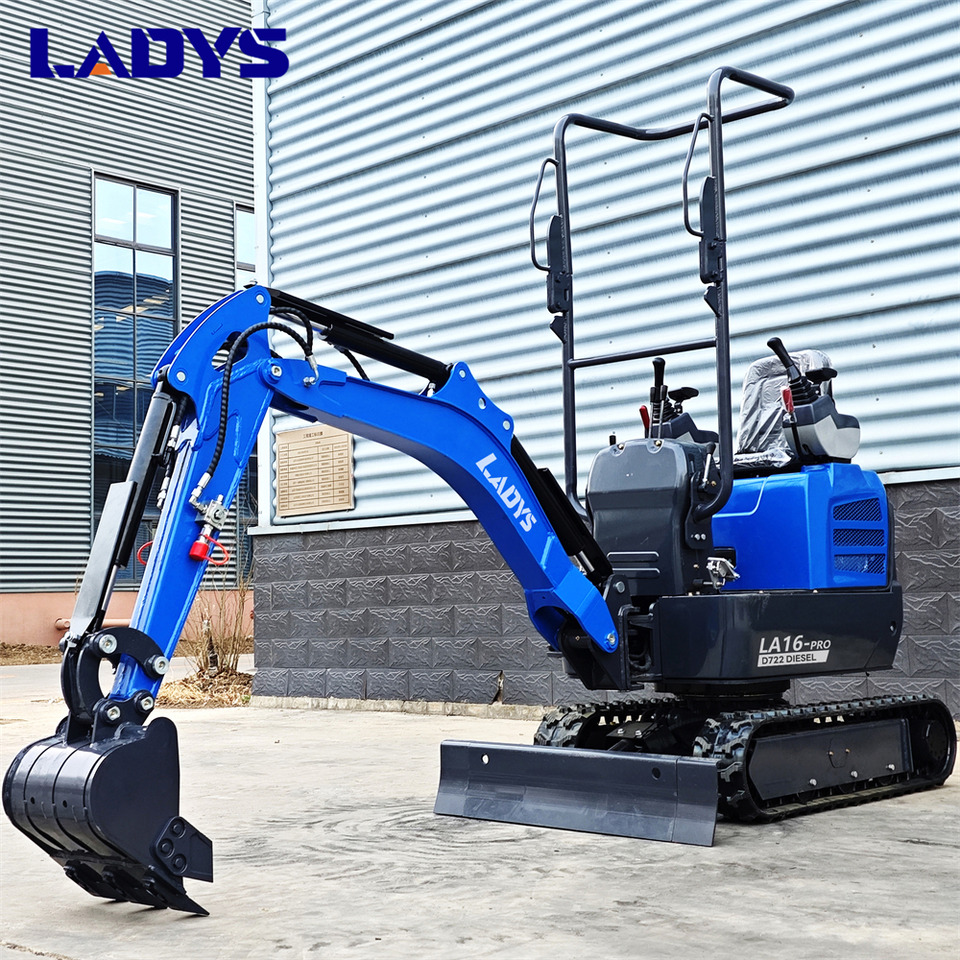 LADYS LA16Pro Mini Excavator Kubota Euro 5/Epa Engine Mini Excavator For Sale - Minigravemaskine: billede 4 LADYS LA16Pro Mini Excavator Kubota Euro 5/Epa Engine Mini Excavator For Sale - Minigravemaskine: billede 4