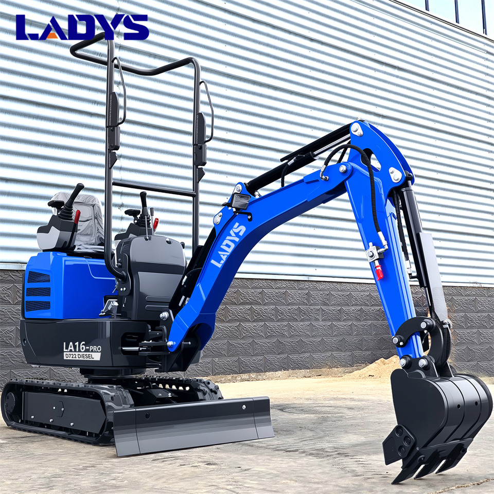LADYS LA16Pro Mini Excavator Kubota Euro 5/Epa Engine Mini Excavator For Sale - Minigravemaskine: billede 1 LADYS LA16Pro Mini Excavator Kubota Euro 5/Epa Engine Mini Excavator For Sale - Minigravemaskine: billede 1