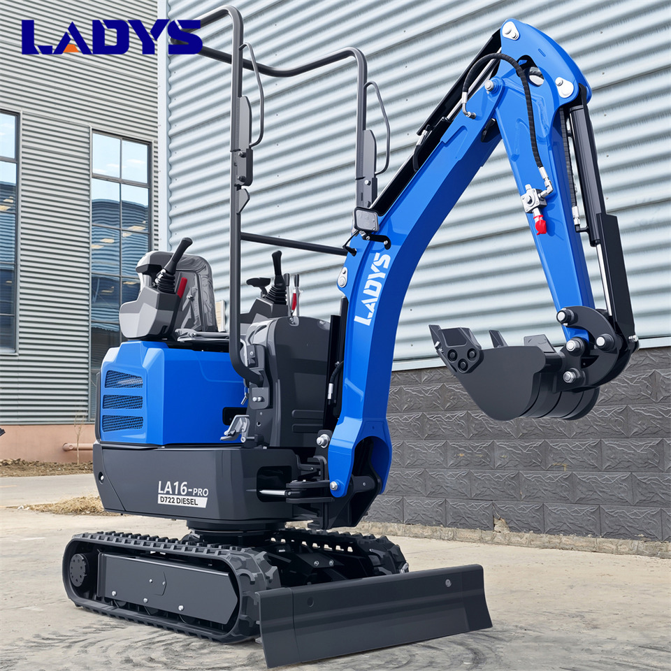 LADYS LA16Pro Mini Excavator Kubota Euro 5/Epa Engine Mini Excavator For Sale - Minigravemaskine: billede 5 LADYS LA16Pro Mini Excavator Kubota Euro 5/Epa Engine Mini Excavator For Sale - Minigravemaskine: billede 5