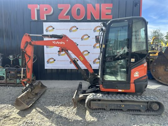 Kubota U27-4 Cabine à 23500€ HT - Minigravemaskine: billede 4 Kubota U27-4 Cabine à 23500€ HT - Minigravemaskine: billede 4