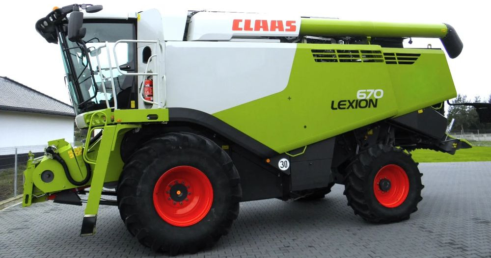 Claas Lexion 670 2019 Rok, Heder V 770, Najbogatsza Wersja, Nie Malowany, Stan Idealny - Mejetærsker: billede 5 Claas Lexion 670 2019 Rok, Heder V 770, Najbogatsza Wersja, Nie Malowany, Stan Idealny - Mejetærsker: billede 5
