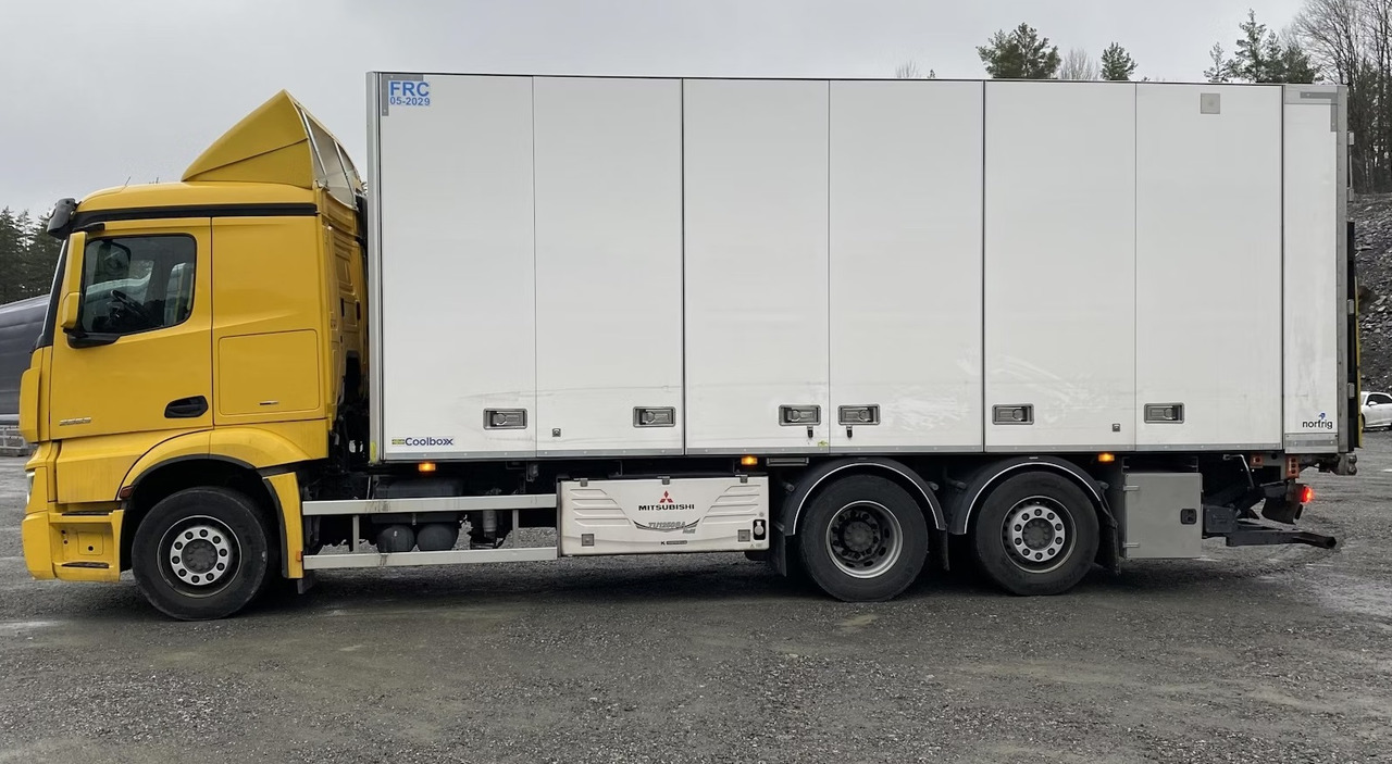 Kølevogn lastbil til transportering fødevarer MERCEDES-BENZ Atego 2853: billede 7