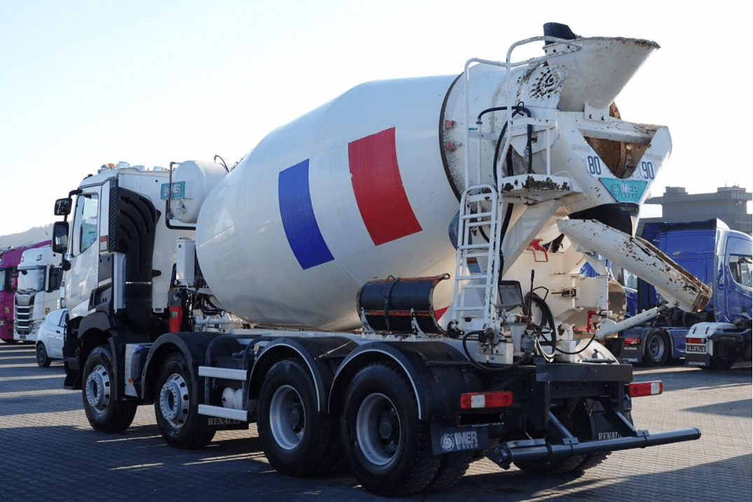 Renault C 430 8×4 Beton Mixer 9m3, TOP !!! - Betonbil: billede 2 Renault C 430 8×4 Beton Mixer 9m3, TOP !!! - Betonbil: billede 2
