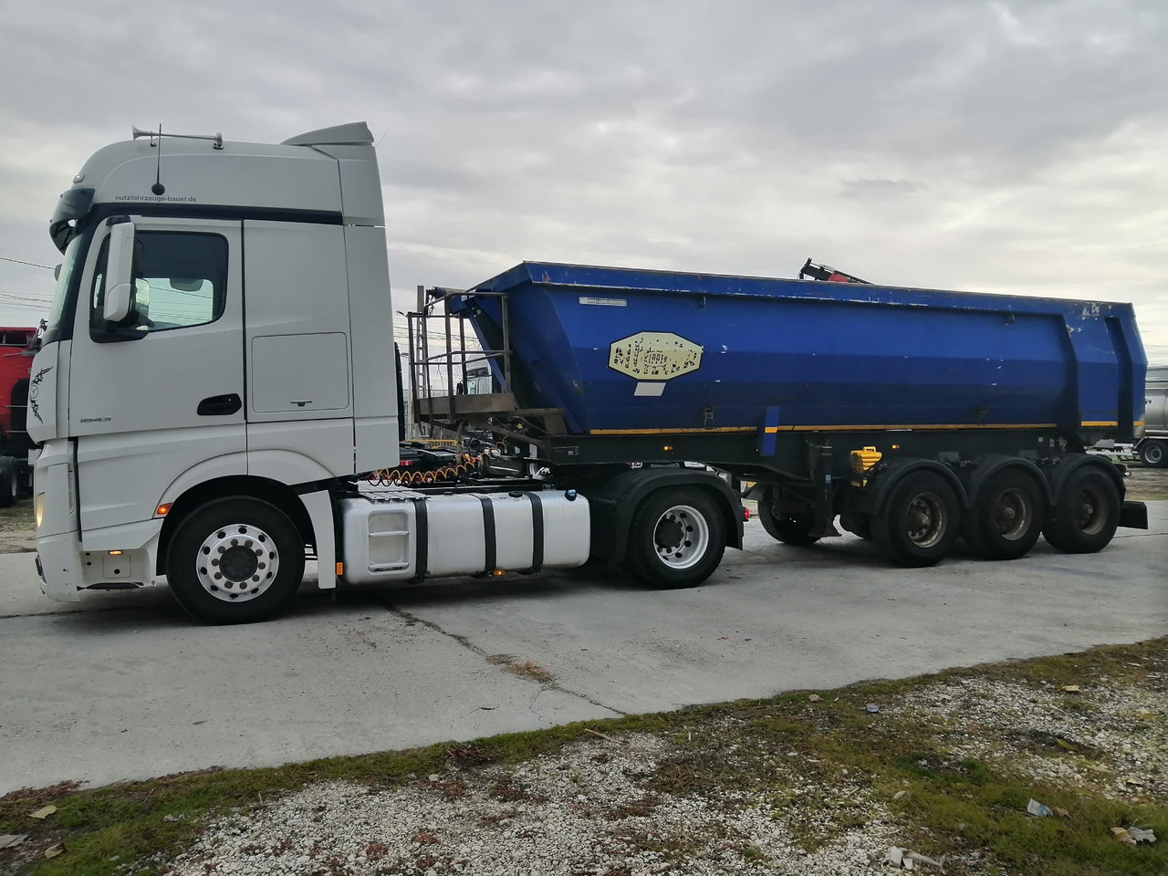 Tractor Head Mercedes-Benz Actros (2013) + Semi-trailer Tipper Meiller – Kipper (2005) - Trækker: billede 5 Tractor Head Mercedes-Benz Actros (2013) + Semi-trailer Tipper Meiller – Kipper (2005) - Trækker: billede 5