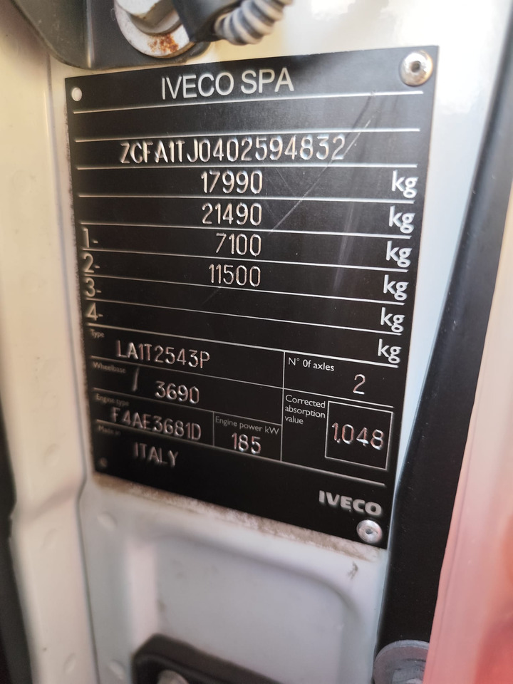 IVECO EUROCARGO 180E25 - Lastbil med kran: billede 2 IVECO EUROCARGO 180E25 - Lastbil med kran: billede 2