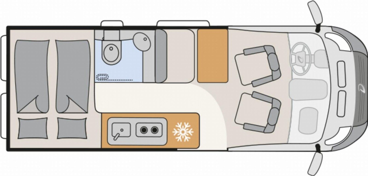 Dethleffs Globetrail Classic 600 DK Fiat Duo CS * Schwarz - Camper van: billede 2 Dethleffs Globetrail Classic 600 DK Fiat Duo CS * Schwarz - Camper van: billede 2