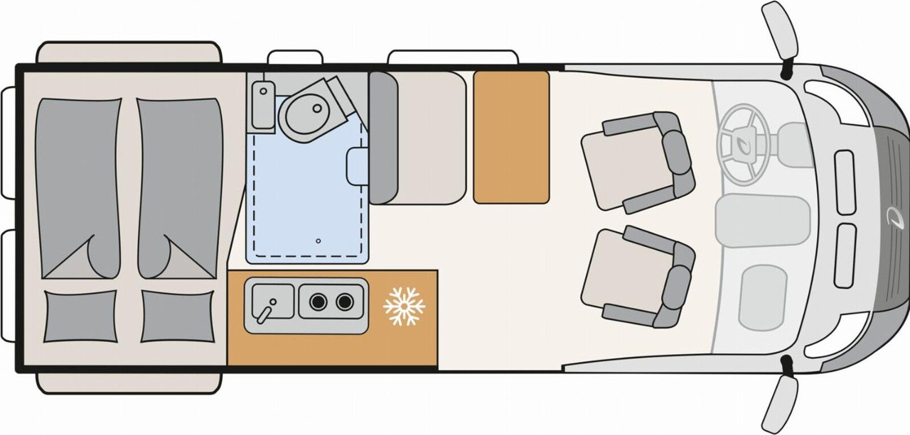 Dethleffs Globetrail Performance 600 DR VW *Combi 6DE*AHK* - Camper van: billede 2 Dethleffs Globetrail Performance 600 DR VW *Combi 6DE*AHK* - Camper van: billede 2
