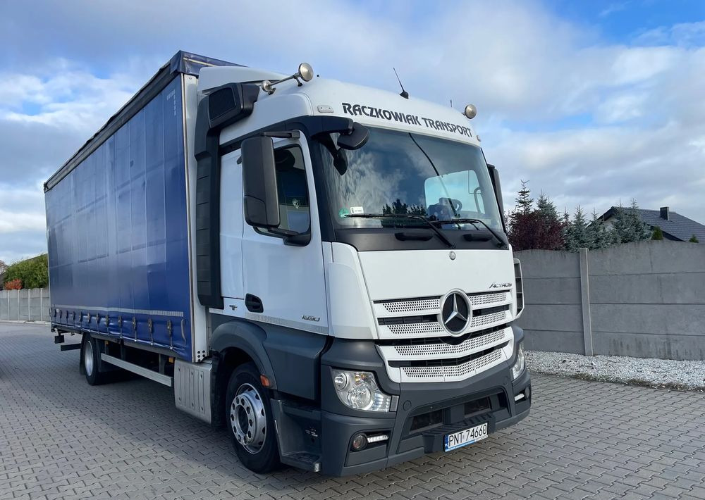 Mercedes-Benz ACTROS 1830 Firanka 20 palet! - Lastbil med presenning: billede 1 Mercedes-Benz ACTROS 1830 Firanka 20 palet! - Lastbil med presenning: billede 1