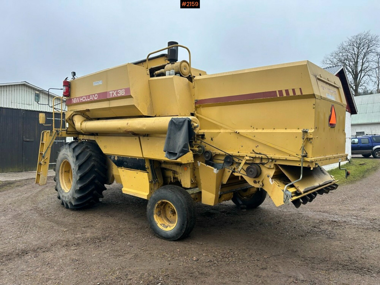 Combine harvester New Holland TX36 20 ft header with wagon (see video) - Mejetærsker: billede 5 Combine harvester New Holland TX36 20 ft header with wagon (see video) - Mejetærsker: billede 5