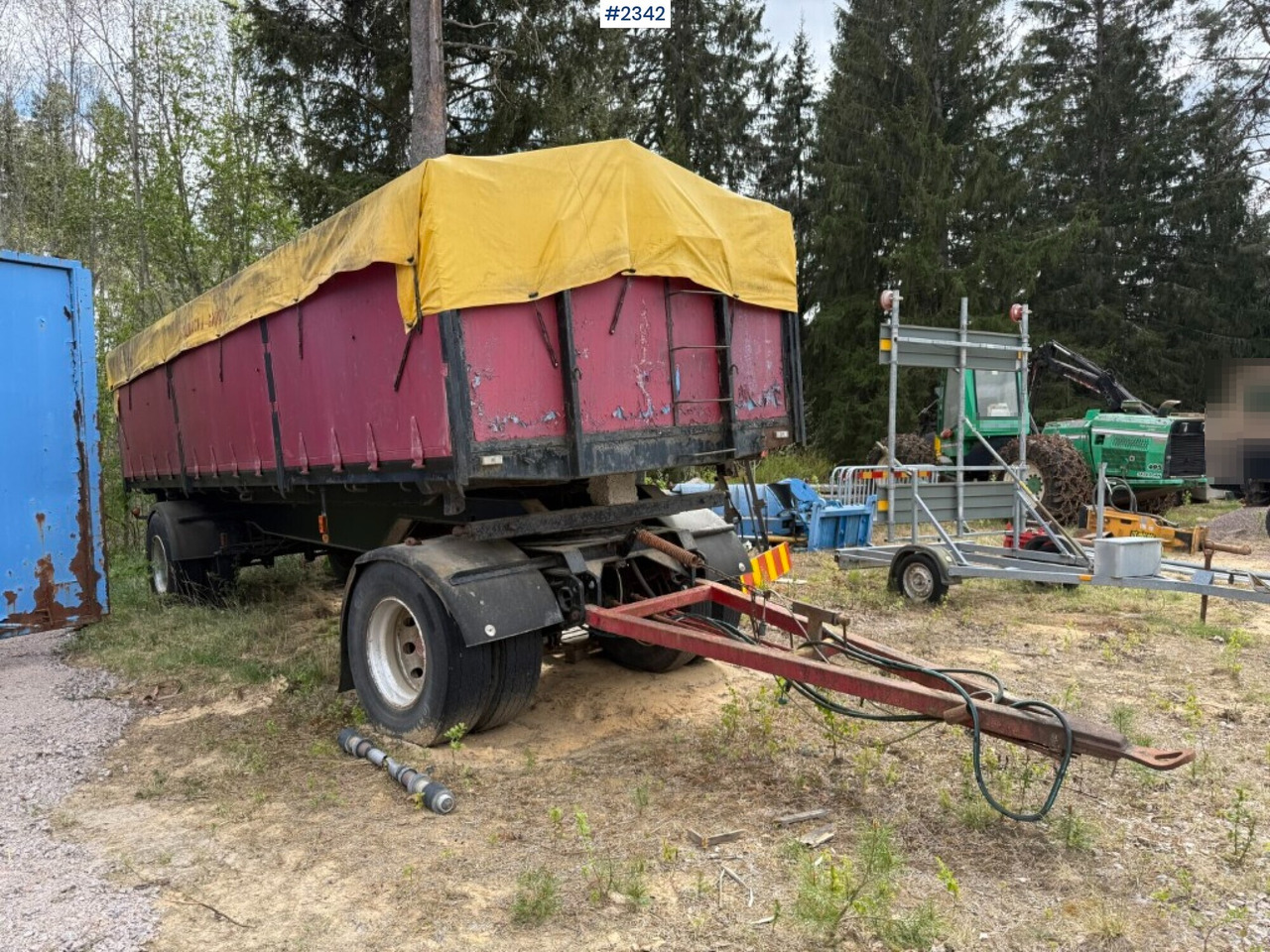 Grain wagon Tjörnarpssläp 20MTMT - Landbrugs tipvogn: billede 2 Grain wagon Tjörnarpssläp 20MTMT - Landbrugs tipvogn: billede 2