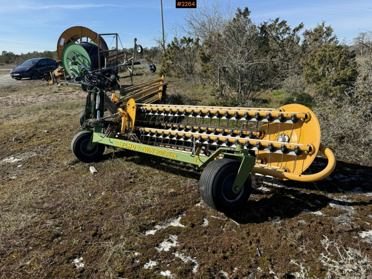 Swather Elho V-Twin 600 front mounted - Udstyr til hø: billede 2 Swather Elho V-Twin 600 front mounted - Udstyr til hø: billede 2