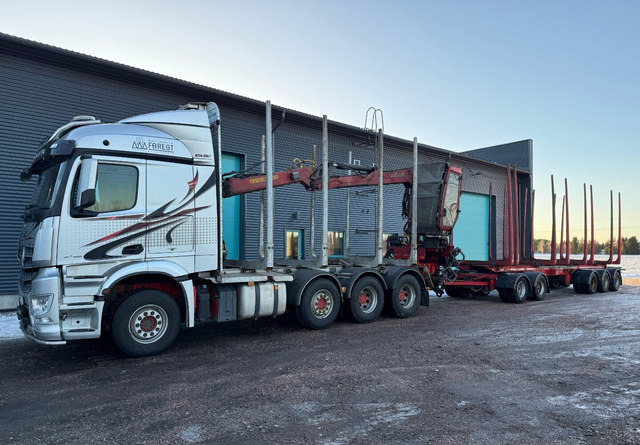 Mercedes-Benz Arocs - Tømmerbil: billede 2 Mercedes-Benz Arocs - Tømmerbil: billede 2