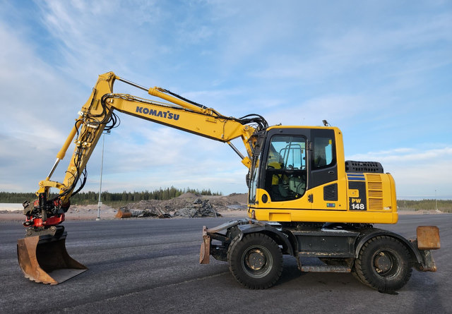 Komatsu PW148-8 Rototilt R6 - Øvrig maskin: billede 2 Komatsu PW148-8 Rototilt R6 - Øvrig maskin: billede 2