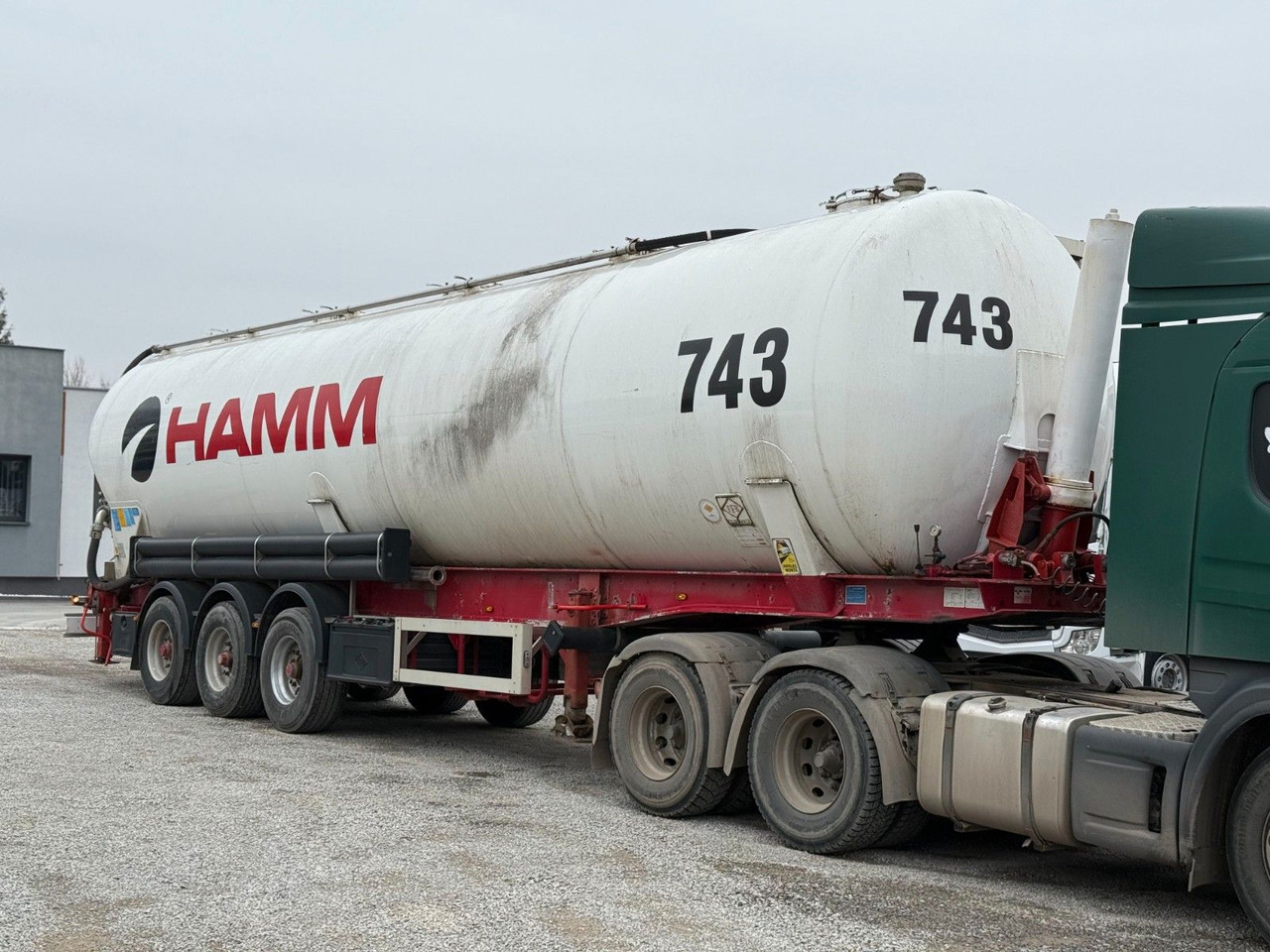 Feldbinder KIP 60.3 SILO AXLE BPW - Silotrailer: billede 1 Feldbinder KIP 60.3 SILO AXLE BPW - Silotrailer: billede 1