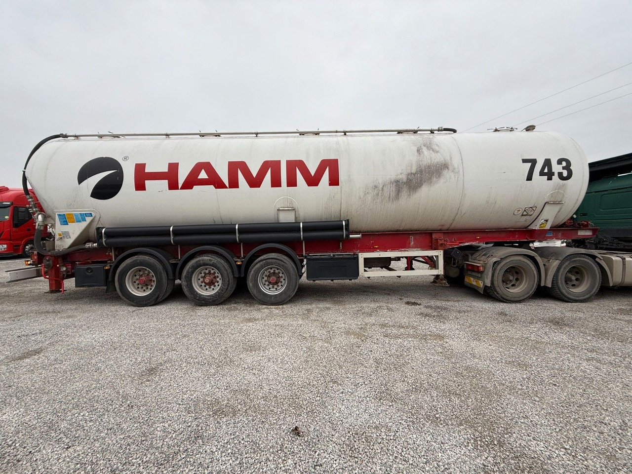 Feldbinder KIP 60.3 SILO AXLE BPW - Silotrailer: billede 4 Feldbinder KIP 60.3 SILO AXLE BPW - Silotrailer: billede 4