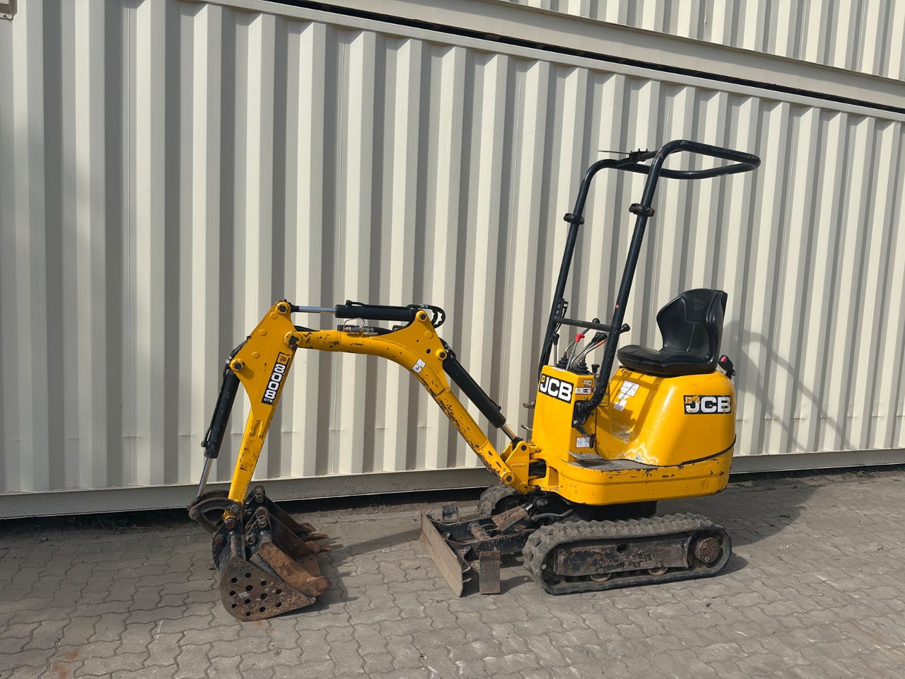 JCB 8008 CTS, 2019 BJ, 1.082 BH, 3 x Löffel - Minigravemaskine: billede 1 JCB 8008 CTS, 2019 BJ, 1.082 BH, 3 x Löffel - Minigravemaskine: billede 1