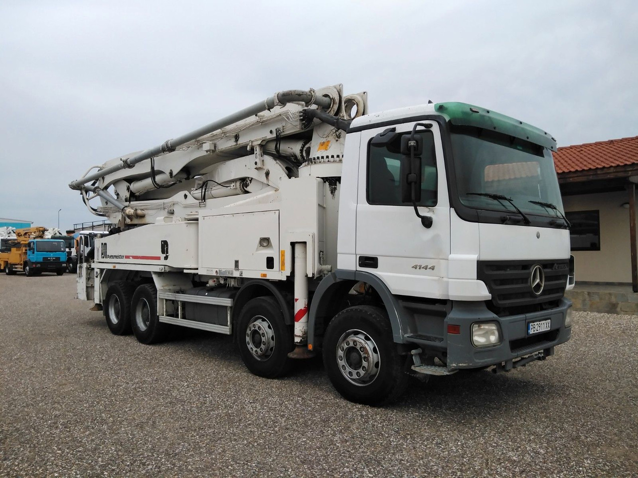 Mercedes-Benz ACTROS 4144 PUTZMEISTER M42 - Betonpumpe: billede 1 Mercedes-Benz ACTROS 4144 PUTZMEISTER M42 - Betonpumpe: billede 1