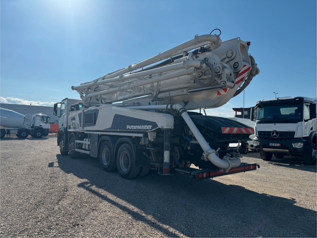 Mercedes-Benz AROCS 3743 PUTZMEISTER M47-5 - Betonpumpe: billede 5 Mercedes-Benz AROCS 3743 PUTZMEISTER M47-5 - Betonpumpe: billede 5