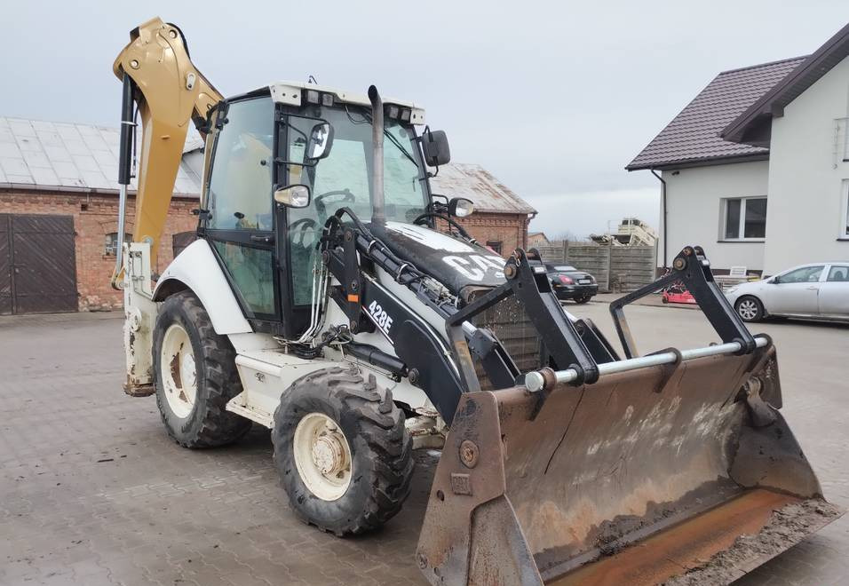 CAT Caterpillar 428E - Gravelæssemaskine: billede 4 CAT Caterpillar 428E - Gravelæssemaskine: billede 4