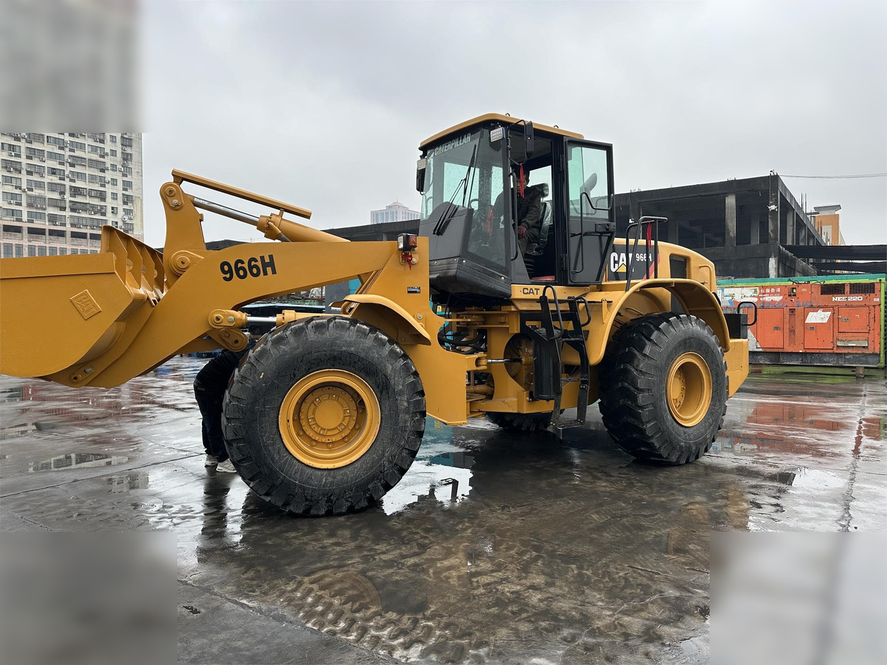 CATERPILLAR 966H - Gummihjulslæsser: billede 4 CATERPILLAR 966H - Gummihjulslæsser: billede 4